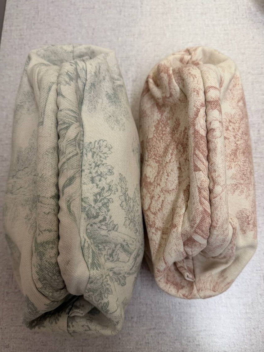 Borsa in cotone fantasia Toile de Jouy